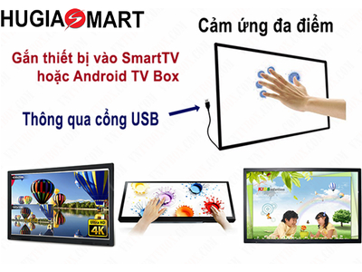 Khung cảm ứng hồng ngoại màn hình 48 Inch Hugia smart