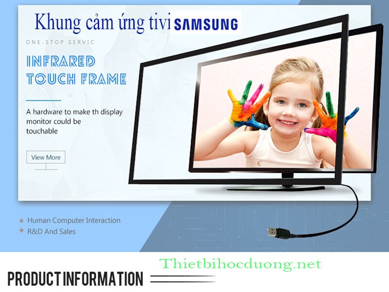 Khung cảm ứng Tivi Samsung 65 inch