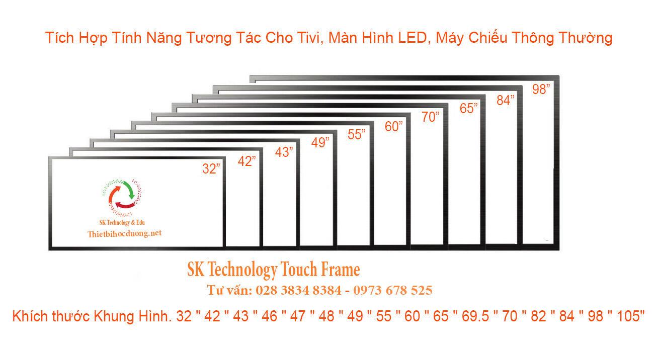 Khung màn hình cảm ứng 50 inch