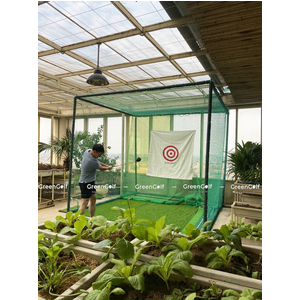 [Combo 01] Khung Tập Swing Golf 3x3x3m + Thảm Cỏ Nhân Tạo Lót Sàn + Thảm Tập Swing Kích Thước 120x120cm