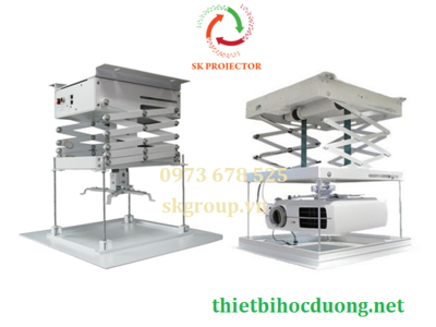 Khung treo máy chiếu điện tử 1m