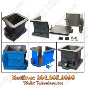 Khuôn đúc mẫu bê tông 150x150x150mm - Khuôn gang