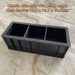 Khuôn đúc mẫu vữa 70.7x70.7x70.7 mm