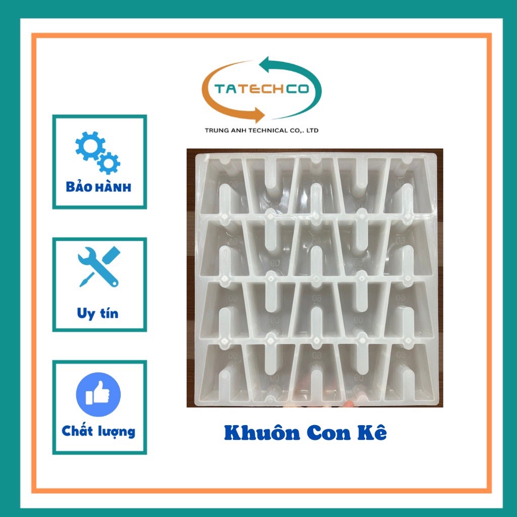 KHUÔN ĐÚC GẠCH HÌNH CON KÊ Kích thước: 35x35x6 cm