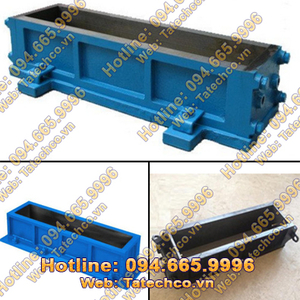 Khuôn đúc mẫu bê tông 150x150x600mm - Bằng gang