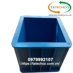 KHUÔN ĐÚC MẪU BÊ TÔNG LẬP PHƯƠNG 150X150X150mm