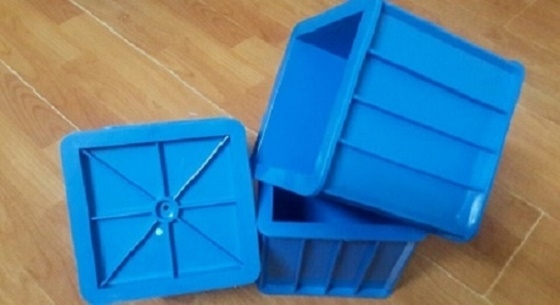 Khuôn Đúc Mẫu Bê Tông Lập Phương Bằng Nhựa