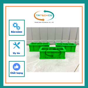 KHUÔN ĐÚC MẪU VỮA KÉP BA 5x5x5 BẰNG NHỰA