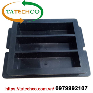 KHUÔN ĐÚC MẪU VỮA XI MĂNG 40X40X160MM BÀNG NHỰA