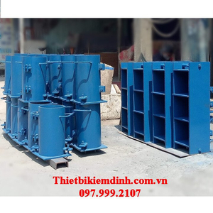 Khuôn đúc mẫu bê tông hình trụ 150x300mm bằng thép
