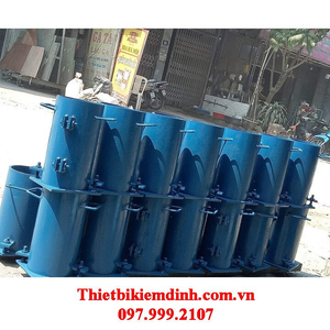 Khuôn đúc mẫu bê tông hình trụ 150x300mm bằng thép