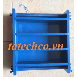 Khuôn đúc mẫu vữa 40x40x160 mm kép 3 bằng thép