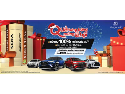 Khuyến mại hấp dẫn từ hệ thống Đại lý Toyota dành cho các mẫu xe trong tháng 11/2023