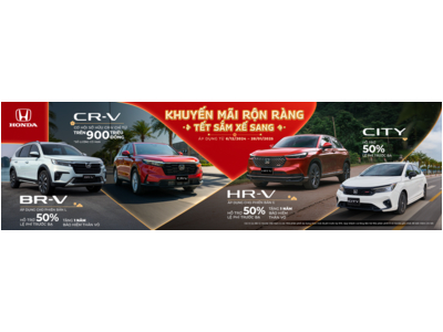 “Khuyến mãi rộn ràng – Tết sắm xế sang” - Chương trình ưu đãi cuối năm