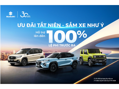 Khuyến mãi Ưu Đãi Suzuki Tháng 12: Giảm Đến 95 Triệu | Fronx – Jimny – XL7 Hybrid
