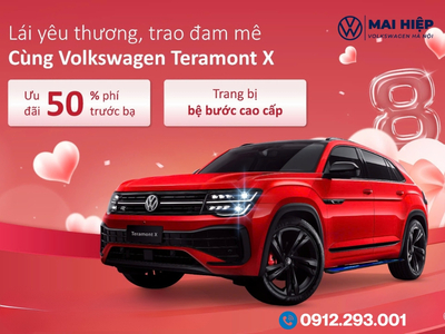Khuyến mại xe Volkswagen trong tháng 3 năm 2025.