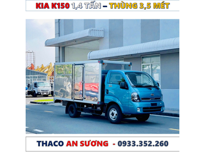 GIÁ XE TẢI KIA K150 THÙNG KÍN TẢI TRỌNG 1,49 TẤN MỚI NHẤT