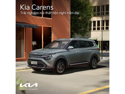Kia Carens | Không gian nội thất tiện nghi hiện đại