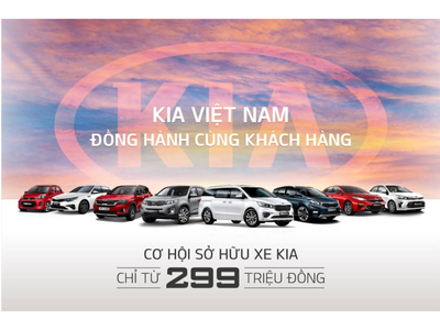 Kia Đồng Hành Cùng Khách Hàng, Thêm Quà Tặng Với Giá Bán Chỉ Từ 299 Triệu Đồng Trong Tháng 9