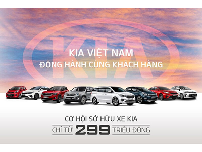 Kia Đồng Hành Cùng Khách Hàng, Thêm Quà Tặng Với Giá Bán Chỉ Từ 299 Triệu Đồng Trong Tháng 9