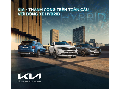 Kia gặt hái thành công trên toàn cầu với xe Hybrid, Kia Sorento đóng vai trò chủ lực