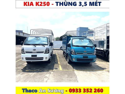 XE TẢI KIA K250 THÙNG 3,5 MÉT MỚI NHẤT
