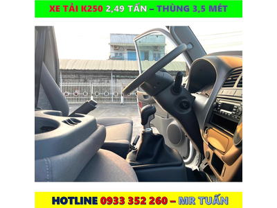 XE TẢI KIA K250 TẢI 2,490KG MỚI NHẤT