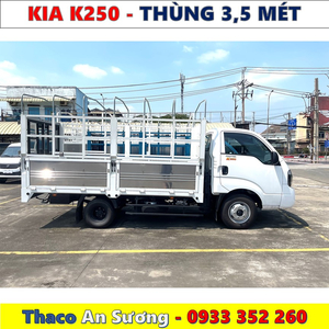 XE TẢI KIA K250 THÙNG 3,5 MÉT MỚI NHẤT