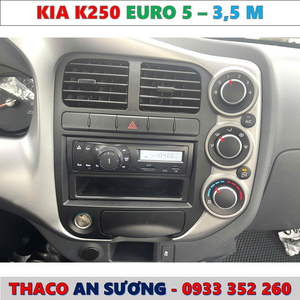 GIÁ XE TẢI KIA K250 MỚI NHẤT EURO 5