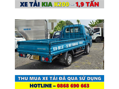 XE TẢI KIA THÙNG LỬNG CŨ ĐỜI 2022