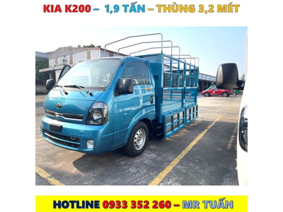 BẢNG GIÁ XE TẢI KIA K200 MỚI NHẤT