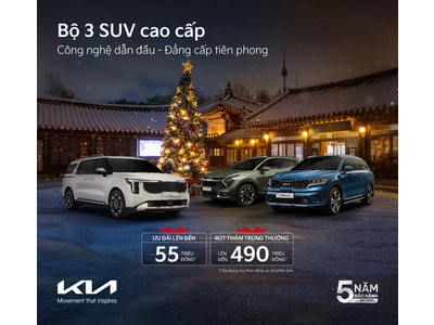 Kia tăng ưu đãi cho nhiều dòng xe trong tháng 12, cao nhất lên đến 110 triệu đồng