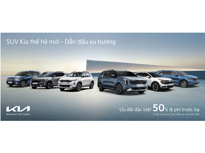 Kia ưu đãi đặc biệt lên đến 80 triệu đồng cùng nhiều quà tặng hấp dẫn