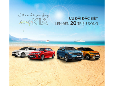 Kia ưu đãi hấp dẫn cho nhiều dòng xe trong tháng 5