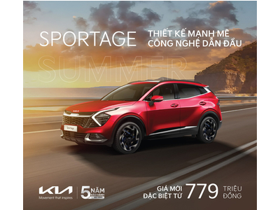 Kia ưu đãi tháng 4, Sportage giá đặc biệt chỉ từ 779 triệu đồng
