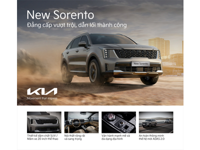 Kia Việt Nam giới thiệu New Sorento và New Morning thế hệ mới – Thiết kế mới, công nghệ mới, dẫn đầu xu hướng