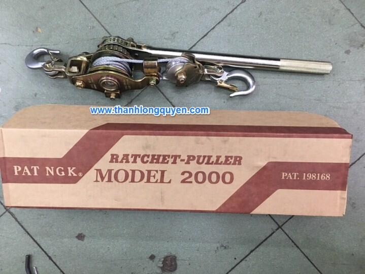 KÍCH CĂNG CÁP 2 TẤN NO2000 PAT NGK