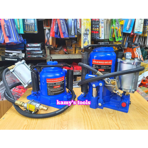 Kích con đội thủy lực dùng hơi 20 tấn loại lùn và cao chiều cao chưa đội 178mm 262mm