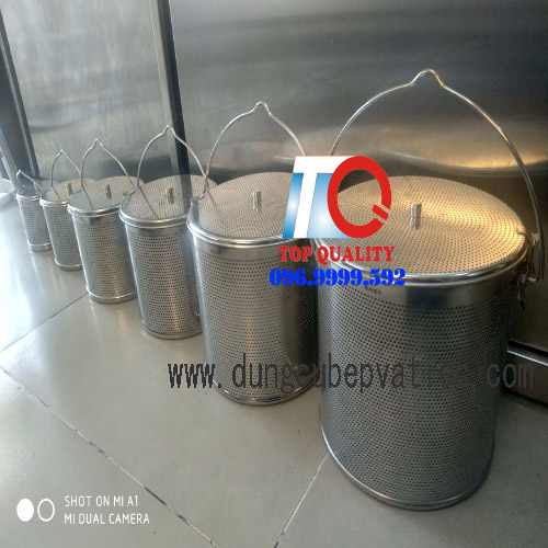kích thước rổ inox, pan inox, cont lổ, pan nhựa, pan mika