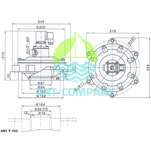 Van giũ bụi ANT-Y-76S