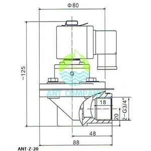 Van giũ bụi ANT-Z-20