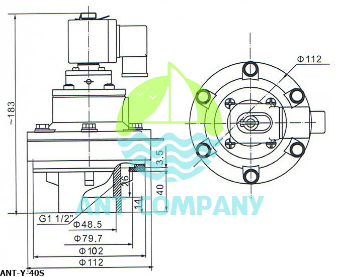 VAN RŨ BỤI ANT-Y-40S