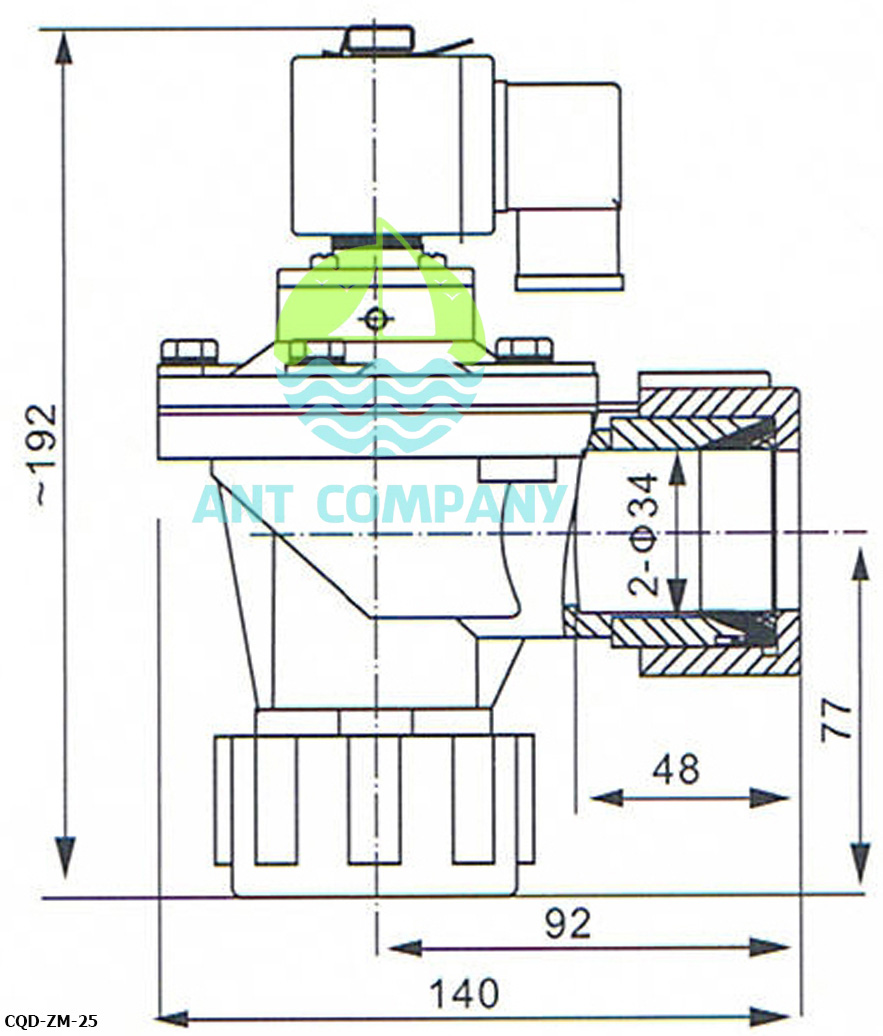 VAN RŨ BỤI ANT-ZM-25