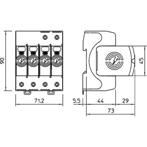 Chống sét lan truyền OBO V20-C3+NPE-385