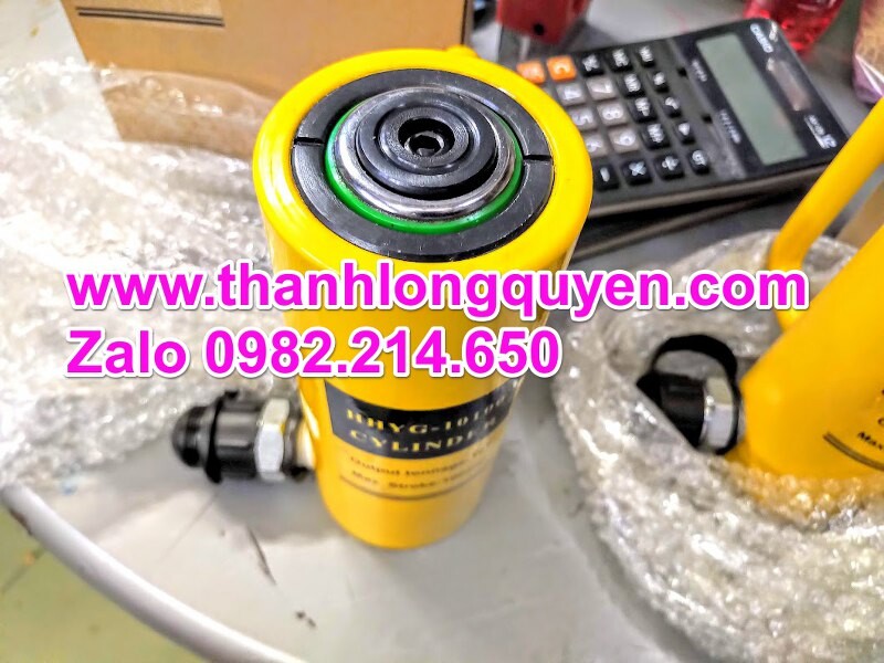 kích thủy lực 10 tấn hành trình 100mm hhyg-10100