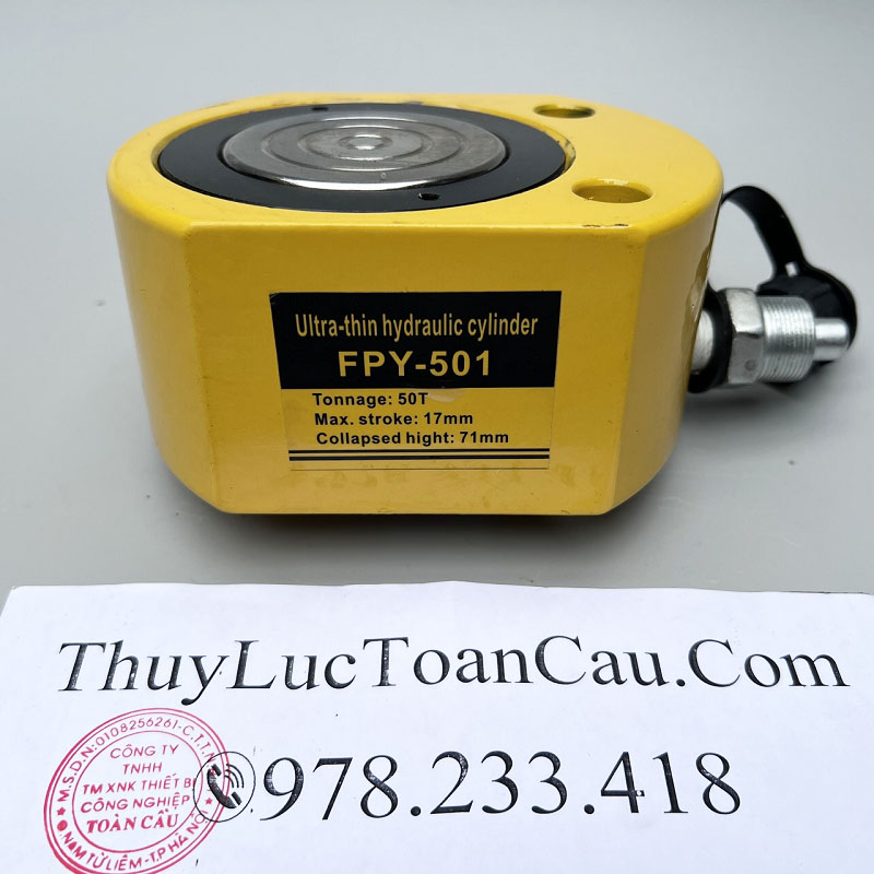 Kích thủy lực lùn TcT FPY-501 50 tấn 17mm
