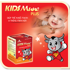 Kidsmune Plus giúp trẻ ăn ngon miệng, hấp thu tối đa dinh dưỡng, phát triển chiều cao
