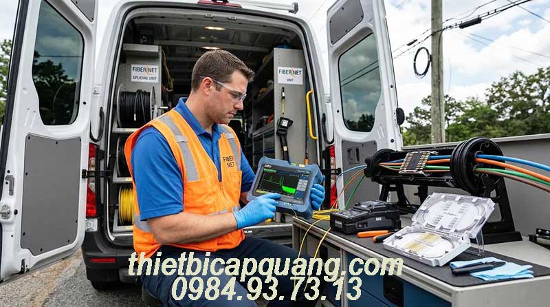 Kiểm tra chất lượng tuyến quang trong DCI