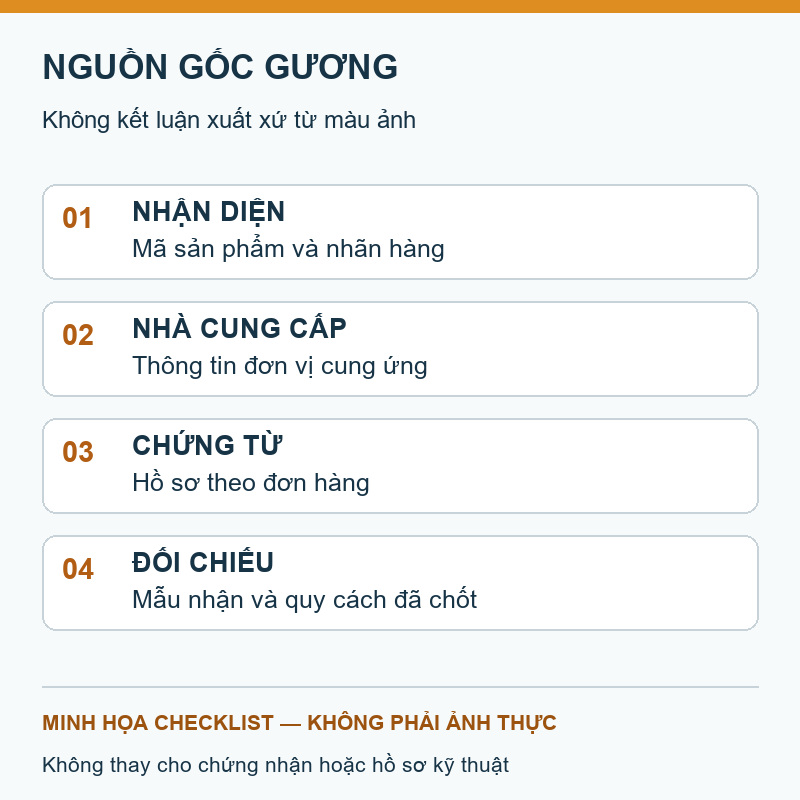 Không kết luận xuất xứ từ màu ảnh