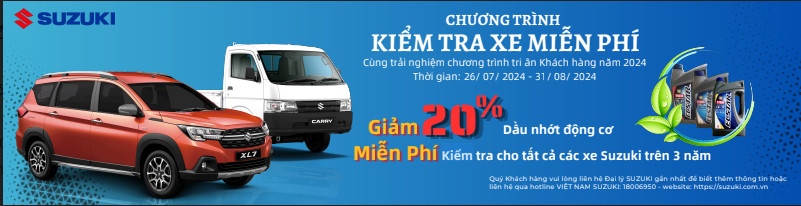 Chương trình tri ân khách hàng năm 2024 của Suzuki Việt Long